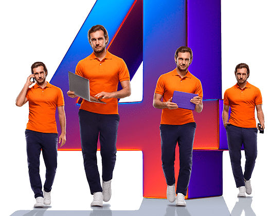 Великолепная четверка Ростелеком в село Велье (Псковская область)